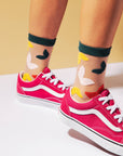 Poketo - Sheer Socks in Fronds
