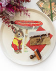 Three Potato Four - 3P4 x Richard Scarry® - Nicholas Bunny Large Round Tray