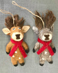 The Winding Road - Ornament - Spotted Reindeer