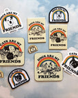 Badge Bomb - Cats Are My Friends Patch