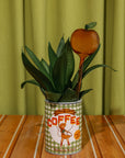 Ceramic Planter, Coffee Can