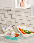Reusable Silicone Stretch Baking Lids - Set of 3