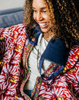 Ten Thousand Villages - Patchwork Flaxseed Neck Wrap