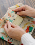 Bee's Wrap - Winter Wonderland Bread Wrap, Holiday Food Wrap