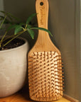 Bamboo Switch - Bamboo Paddle Hairbrush - Square | Haircare Bestseller