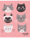 Cats Meow Swedish Dishcloth