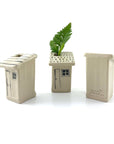 House Bud Vase - Handmade Ceramic Flower Vase