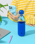 18oz Cobalt Glow Glass Original Bottle