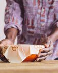 Bee's Wrap - Large Wrap - Honeycomb Print