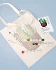 Paint Your Numbers - Succulent Garden Tote Paint by Numbers Kit
