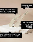 2 Cosmetic Spatulas