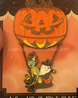 Carried Away Halloween Large Soft Enamel Glitter Pin