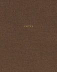Cozy Publishing - Brown Linen & Golden Notebook