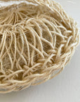 fort & field - Round sisal scrubber ball sponge w/ handle kitchen bath