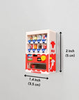 Mini Vending Machine Fridge Magnet, Retro Style