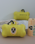 Eco-Friendly Poop Bag Dispenser + 15 Compostable Bags