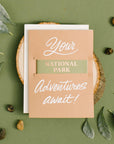 Letterfolk - Passport "Adventure" Greeting Card