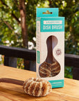 Ethical Global - Premium Boxed Dish Brush - 100% Natural, Handmade
