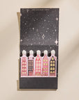 One & Only Paper - Wintry Village Printed 10 Stem Matchbook