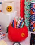 Ban.do - Ceramic Pencil Cup, Apple