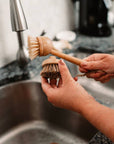 Zefiro - New Bamboo Long Handle Dish Brush