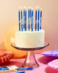 Wishing You: Long 5" Birthday Candles (10 Pack), Multi-Color