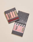 One & Only Paper - Wintry Village Printed 10 Stem Matchbook
