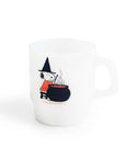 3P4 x Peanuts® Halloween - Snoopy Witch Milk Glass Mug