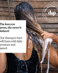 Dip - Mini Dip Shampoo Bar: Color Safe, Everyday - Rosewater & Jasmine