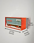 3D Vintage Style Mini Retro Radio Fridge Magnet