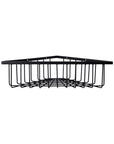 Black Corner Stainless Steel Basket