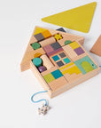kiko+ & gg* - Tsumiki Building House-Shaped Block Set