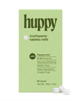 Huppy - Fluoride-Free Toothpaste Tablets | Refill | Peppermint