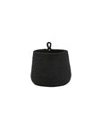 Hanging Black Seagrass Basket