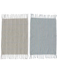 Gobi Tea Towel - 2 Pcs/Pack - Tourmaline / Grey