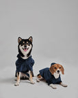 Montage Expandable Hoodie - Red/Blue