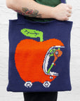 3P4 x Richard Scarry® - Apple Car Knit Tote