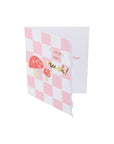Meri Meri - Fruit Basket Kids Valentine's Cards & Erasers Set