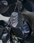 Eucalyptus Black Metal Wreath
