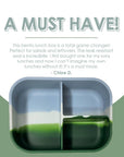 Silicone Bento Box - Reusable Lunch Boxes