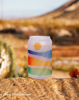 Human Nature Designs - Colorful Mountain Beer Glass - Colorful Glassware