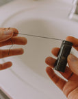 Vegan Biodegradable Charcoal Dental Floss - Stainless Steel