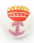 Flowers: Eco Wool Dryer Balls Fair Trade