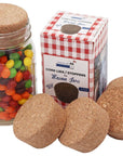 Mason Jar Lifestyle - Cork Lid / Stopper for Mason Jars 4 Pack