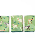 Mighty Mini Towel (Set of 3) - Goat Parade