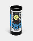 Tarot Candle, The Moon - 6" Tall & 60 Hr Burn, Scented