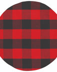 Now Designs by Danica - Red Buffalo Check Bowl Covers Set of 2