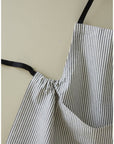Aux petit oignons triped apron