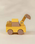 Wooden Construction Vehicle - Excavator