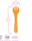 Silicone Baby Weaning Fork